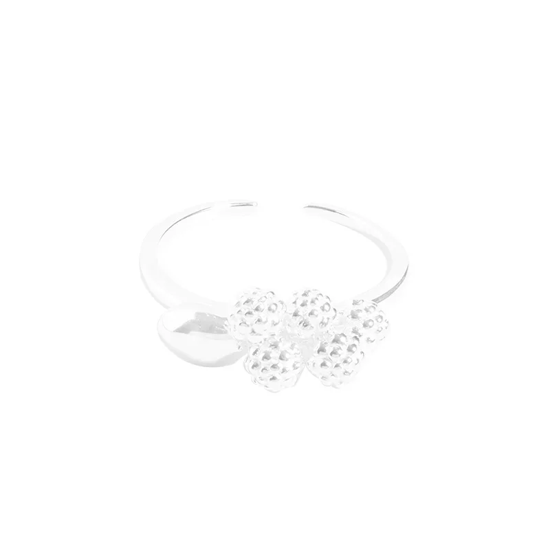 Niche Original Design Childlike Fun Mulberry Fruit String Ring Sterling Silver S925 Women's Senior Sense - Image 5