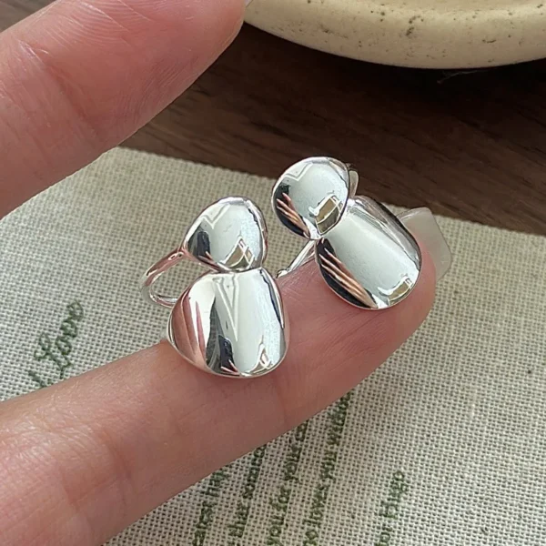 [Cciris.Com] S925 Silver Non-Piercing Ear Cuff Korean Vintage Minimalist Wholesale Dainty Jewelry for Women